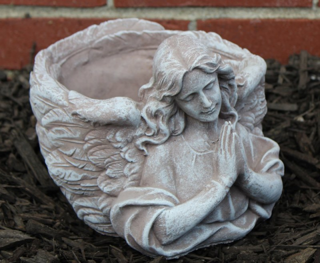 Potted Angel Bust